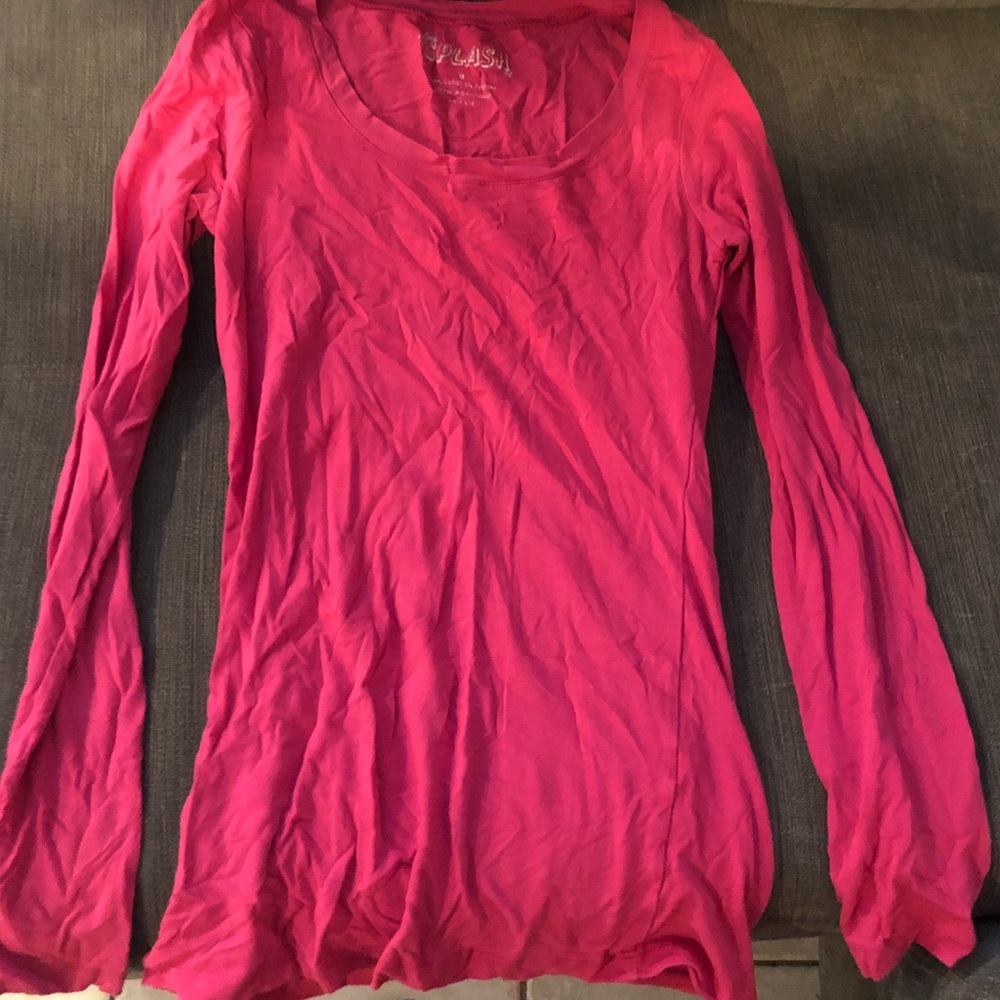 Hot Pink long sleeve